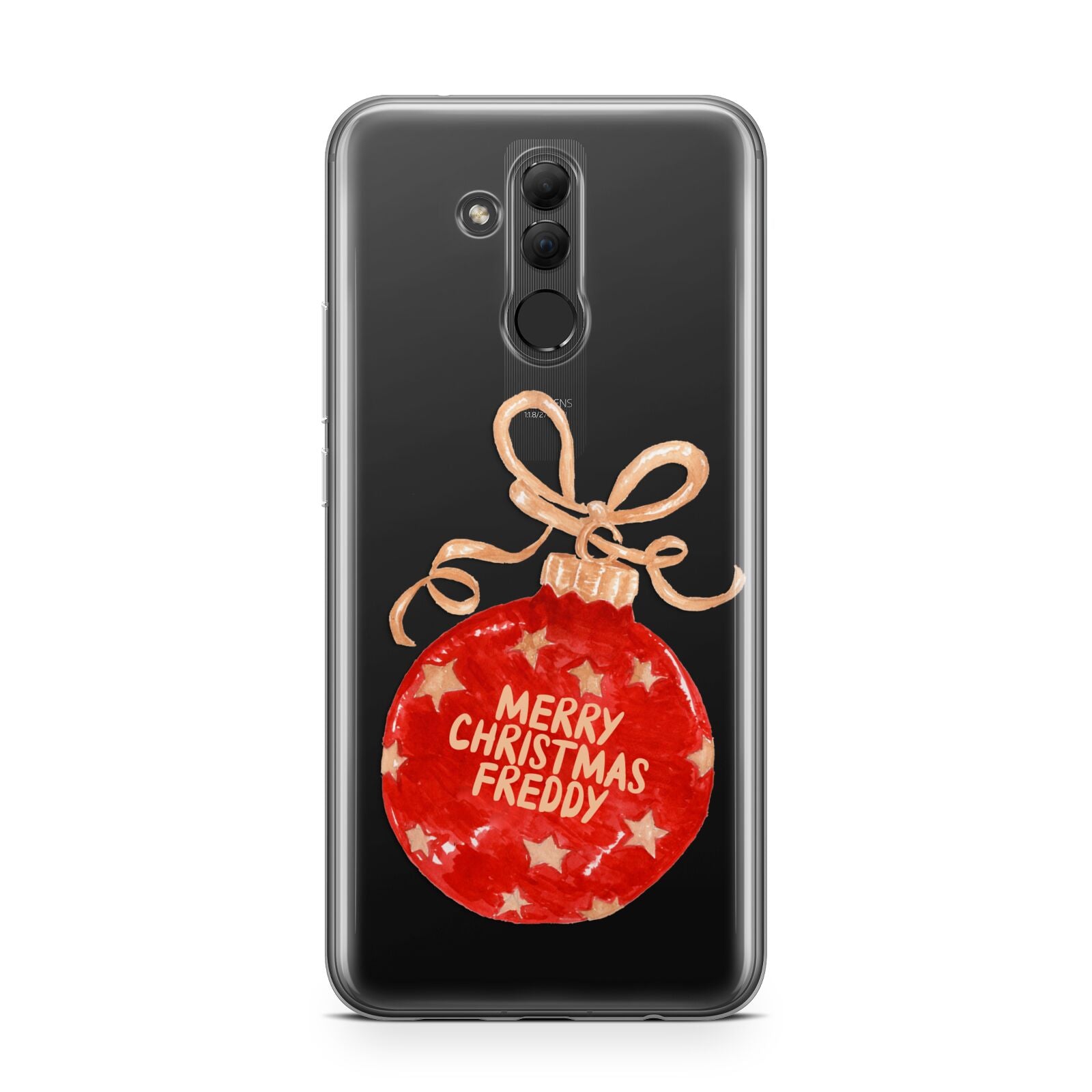 Christmas Bauble Personalised Huawei Mate 20 Lite