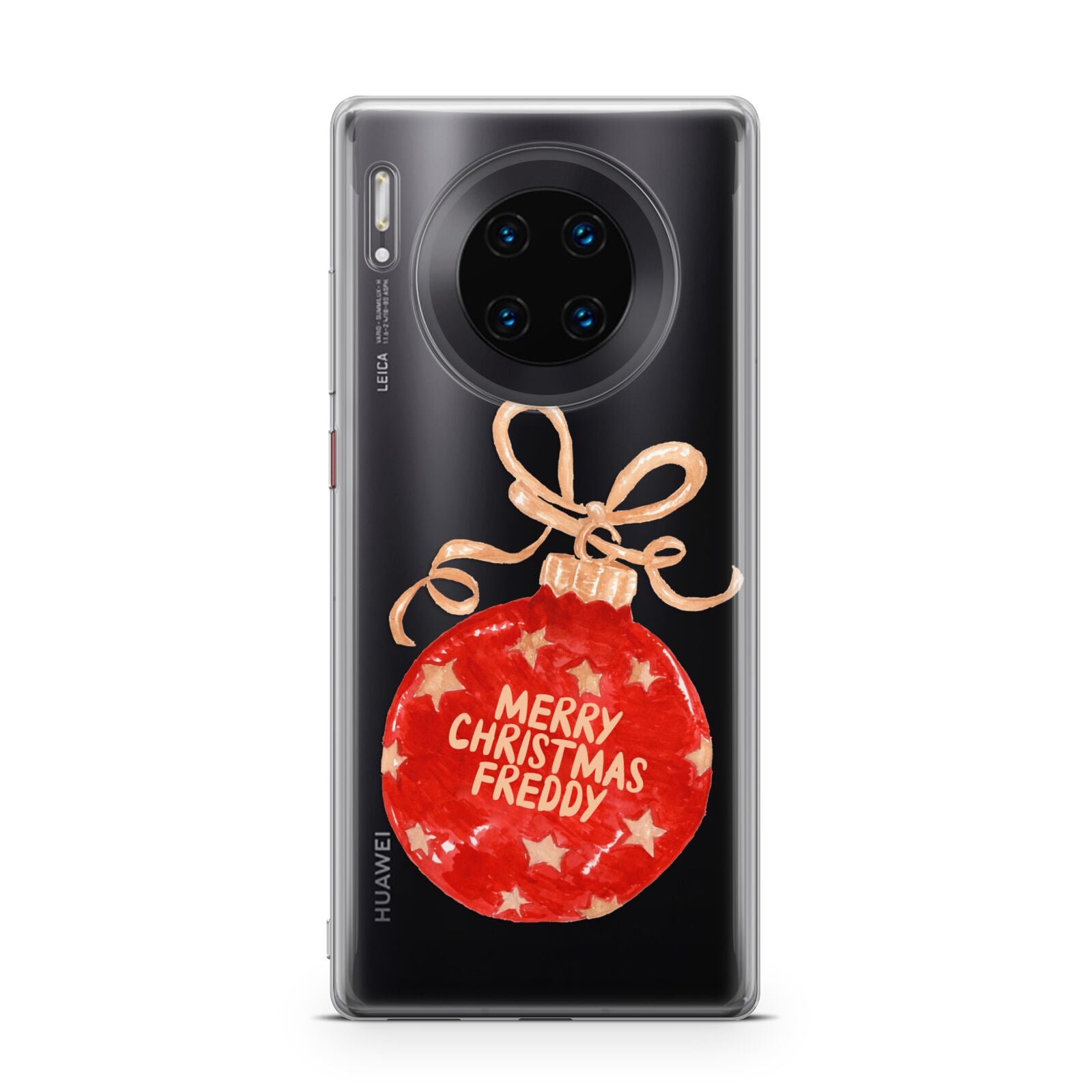 Christmas Bauble Personalised Huawei Mate 30 Pro Phone Case