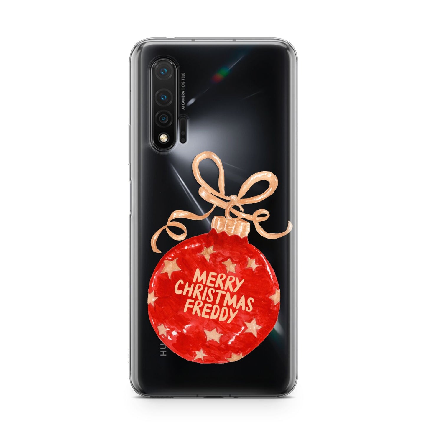 Christmas Bauble Personalised Huawei Nova 6 Phone Case