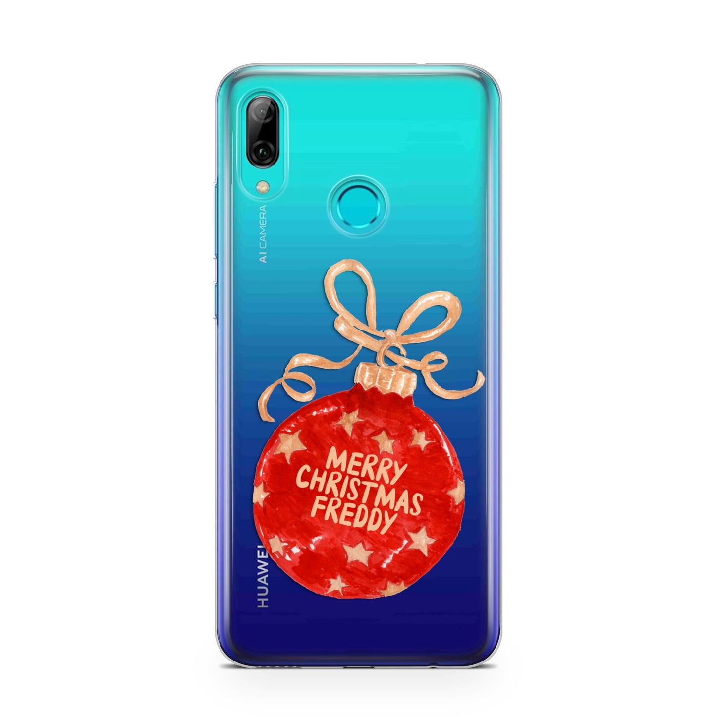 Christmas Bauble Personalised Huawei P Smart 2019 Case