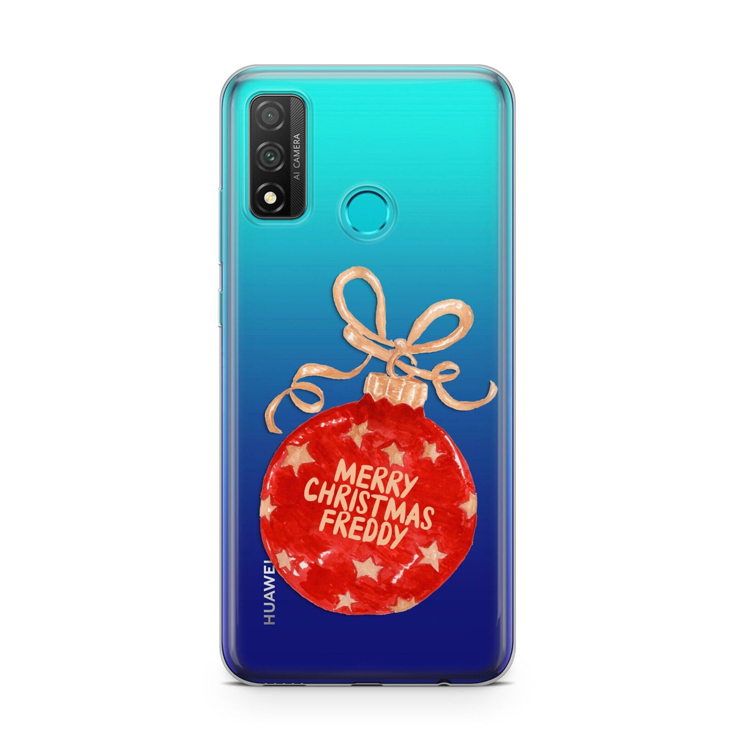 Christmas Bauble Personalised Huawei P Smart 2020