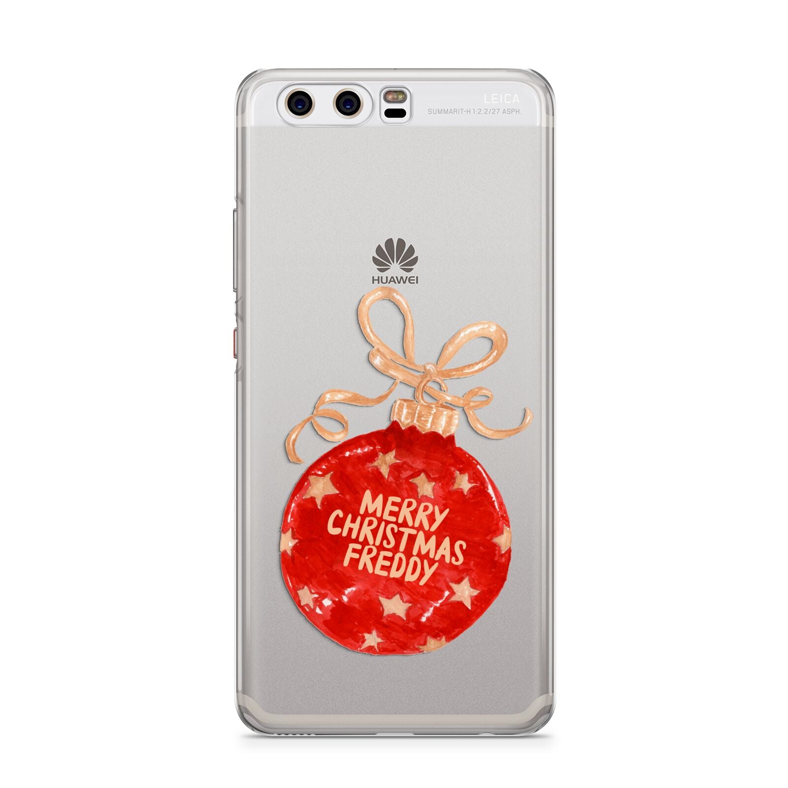 Christmas Bauble Personalised Huawei P10 Phone Case