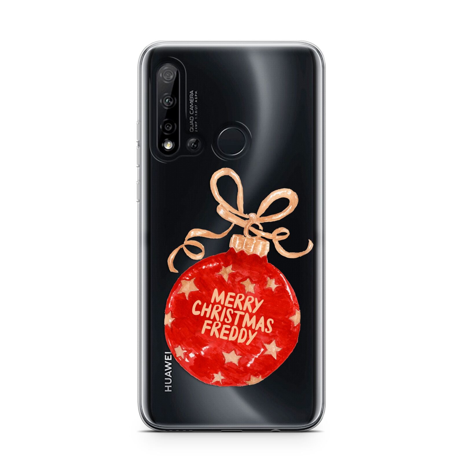 Christmas Bauble Personalised Huawei P20 Lite 5G Phone Case