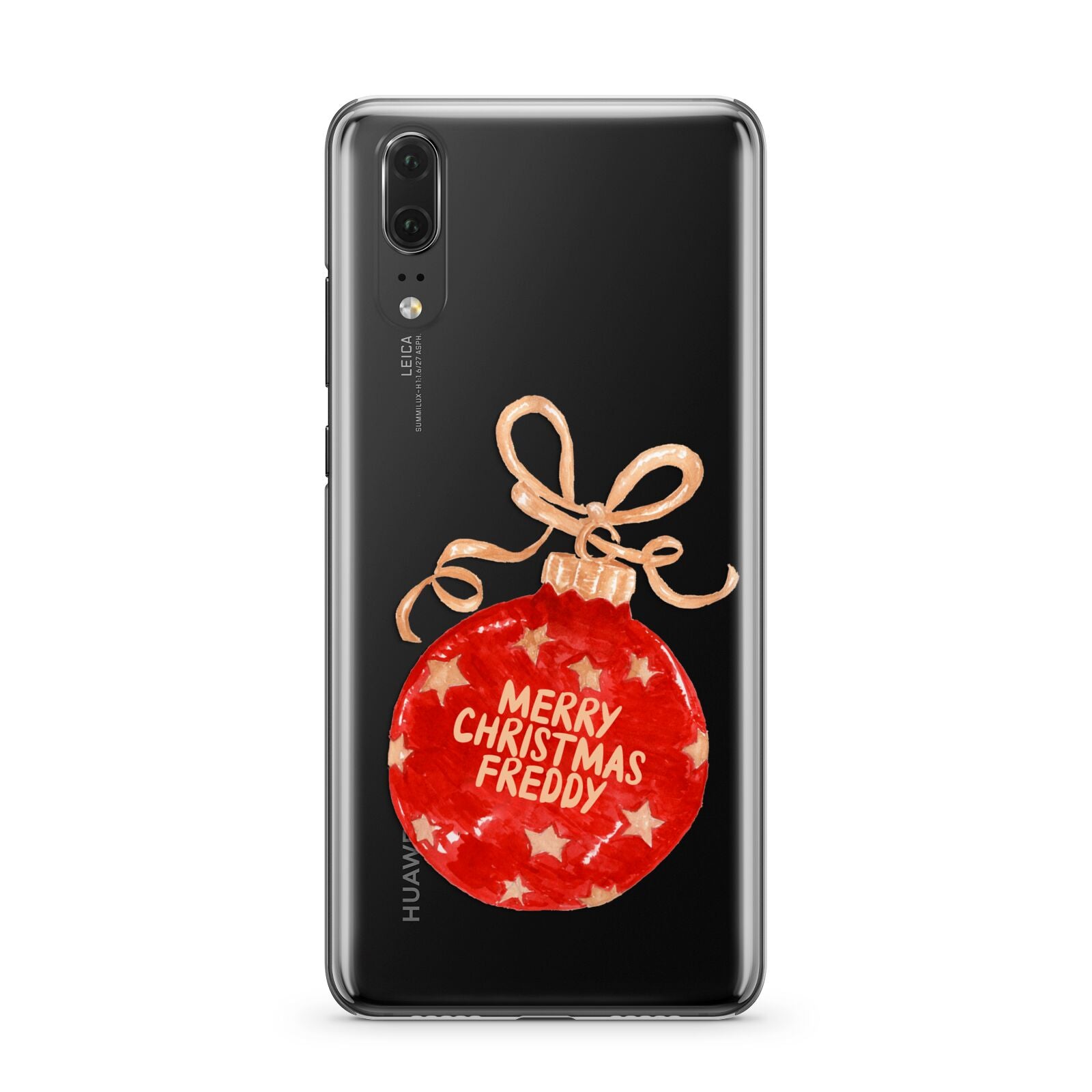 Christmas Bauble Personalised Huawei P20 Phone Case