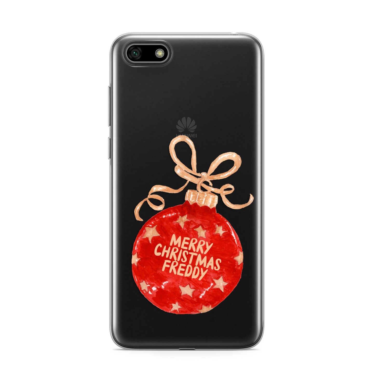 Christmas Bauble Personalised Huawei Y5 Prime 2018 Phone Case