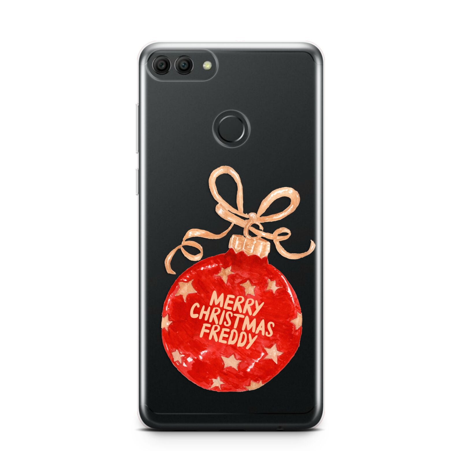 Christmas Bauble Personalised Huawei Y9 2018