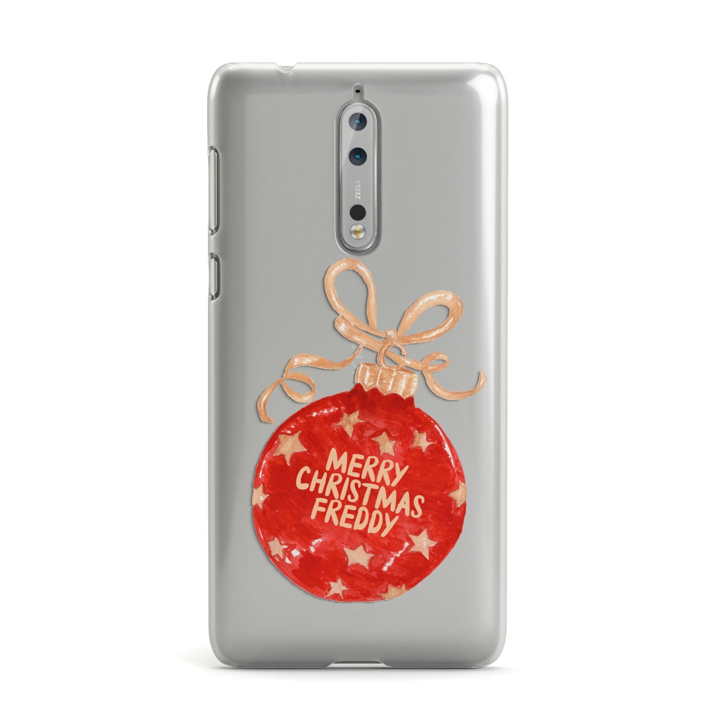 Christmas Bauble Personalised Nokia Case