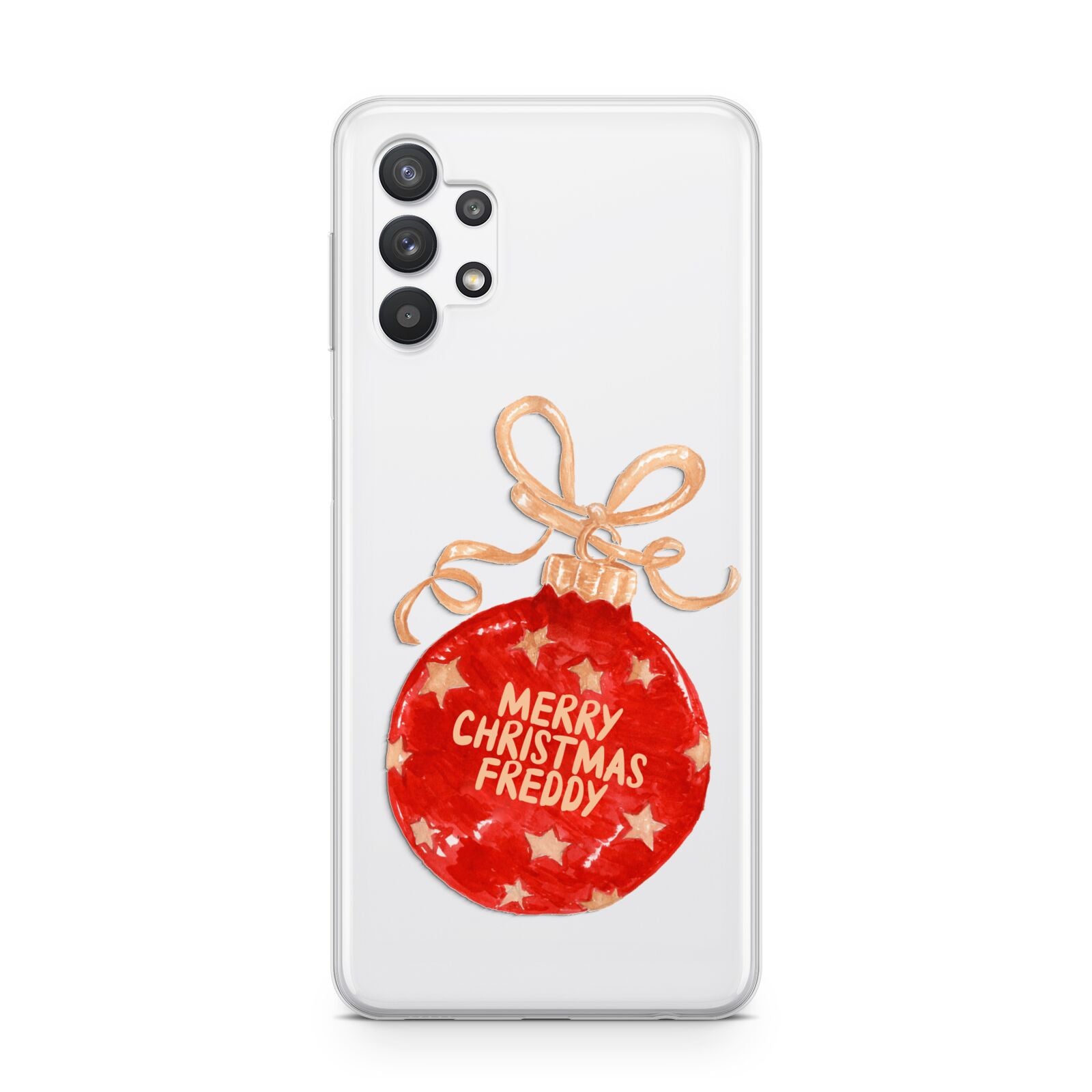 Christmas Bauble Personalised Samsung A32 5G Case