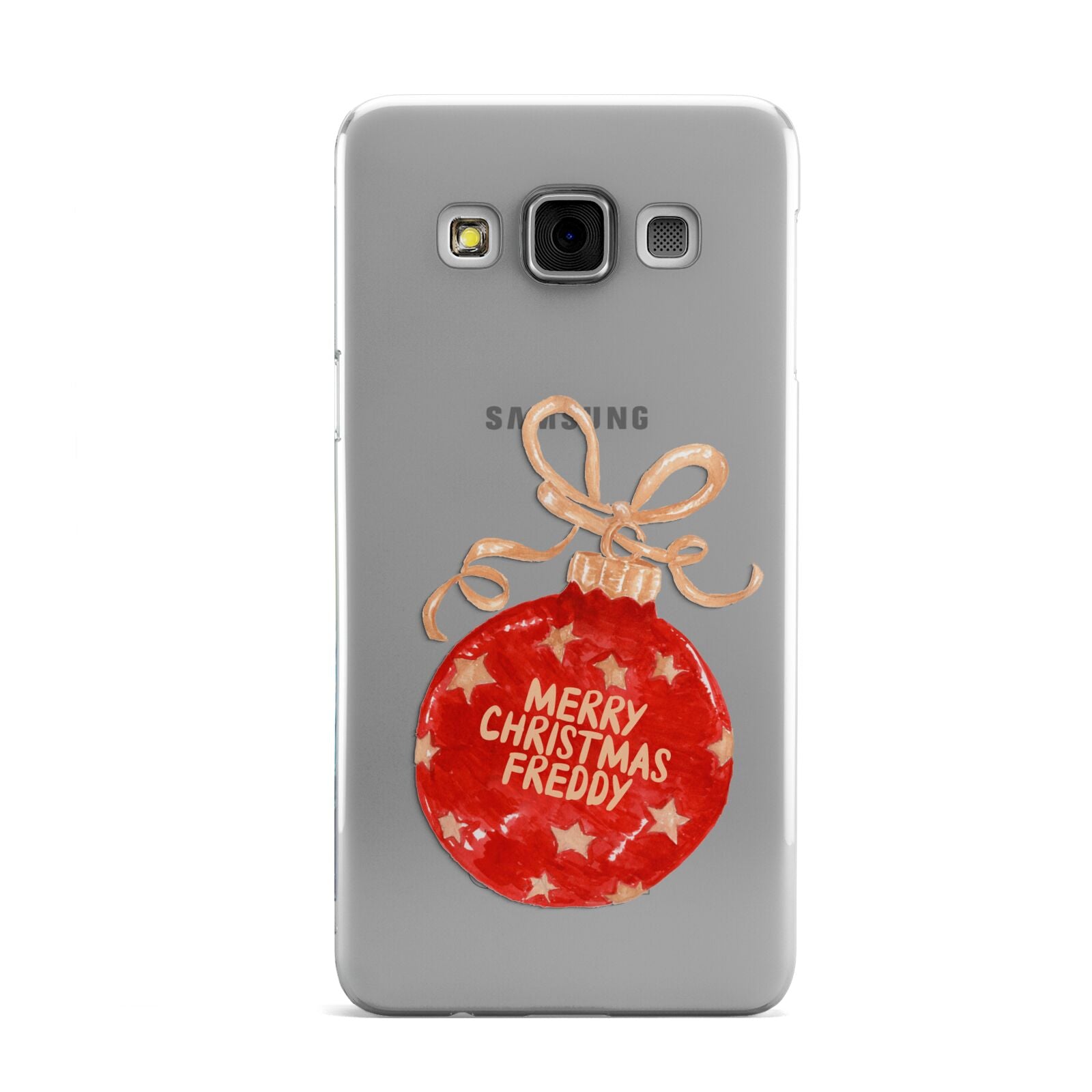 Christmas Bauble Personalised Samsung Galaxy A3 Case