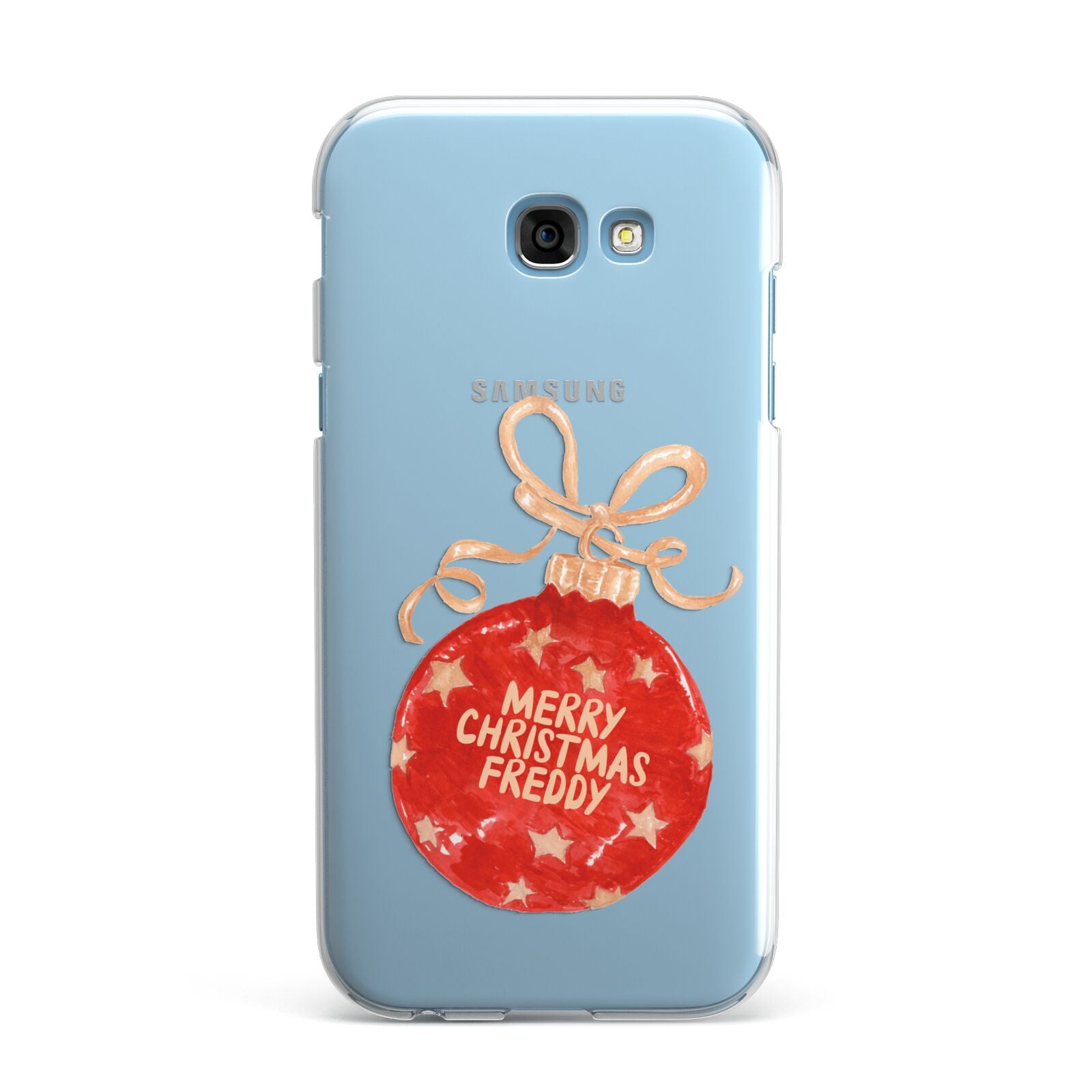 Christmas Bauble Personalised Samsung Galaxy A7 2017 Case