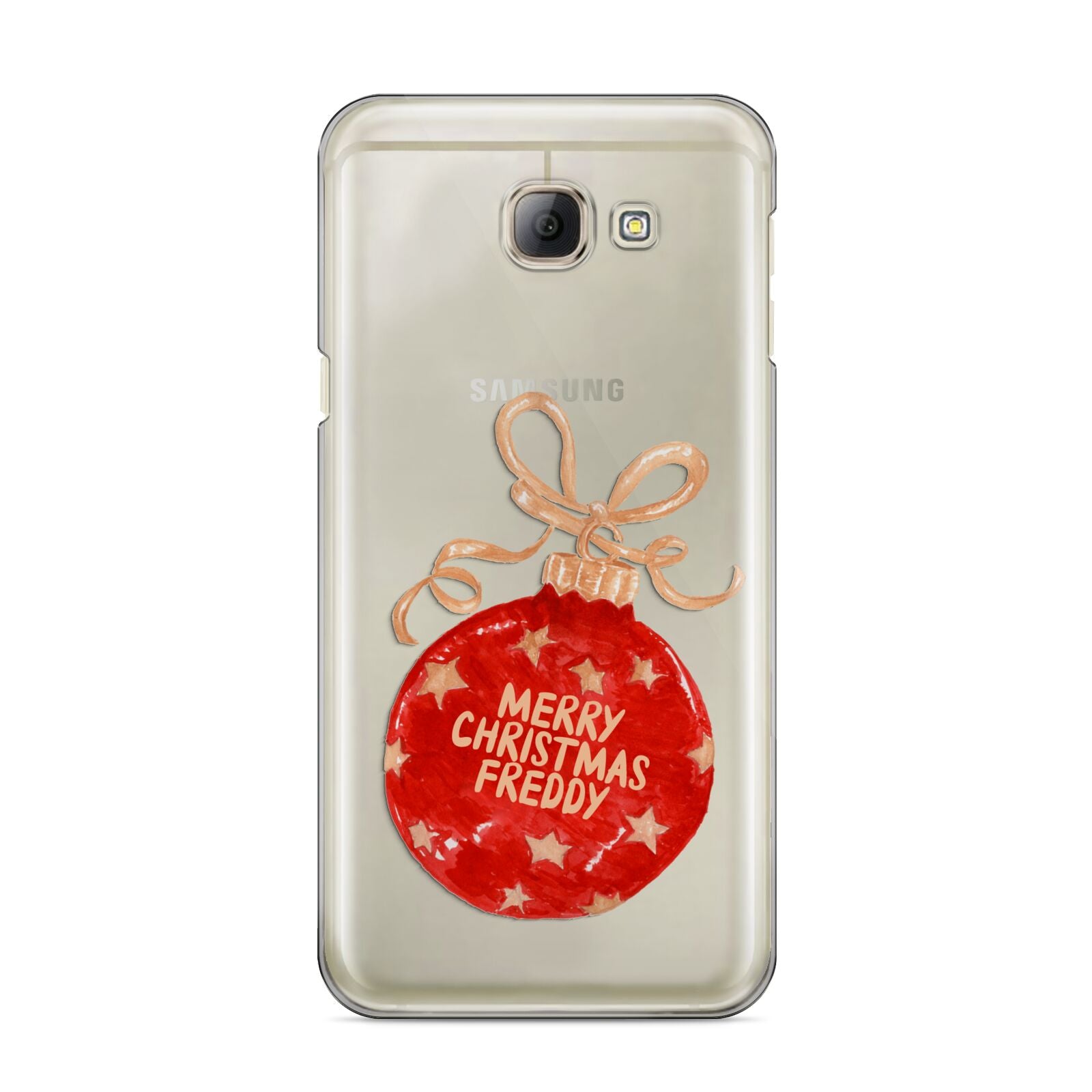 Christmas Bauble Personalised Samsung Galaxy A8 2016 Case