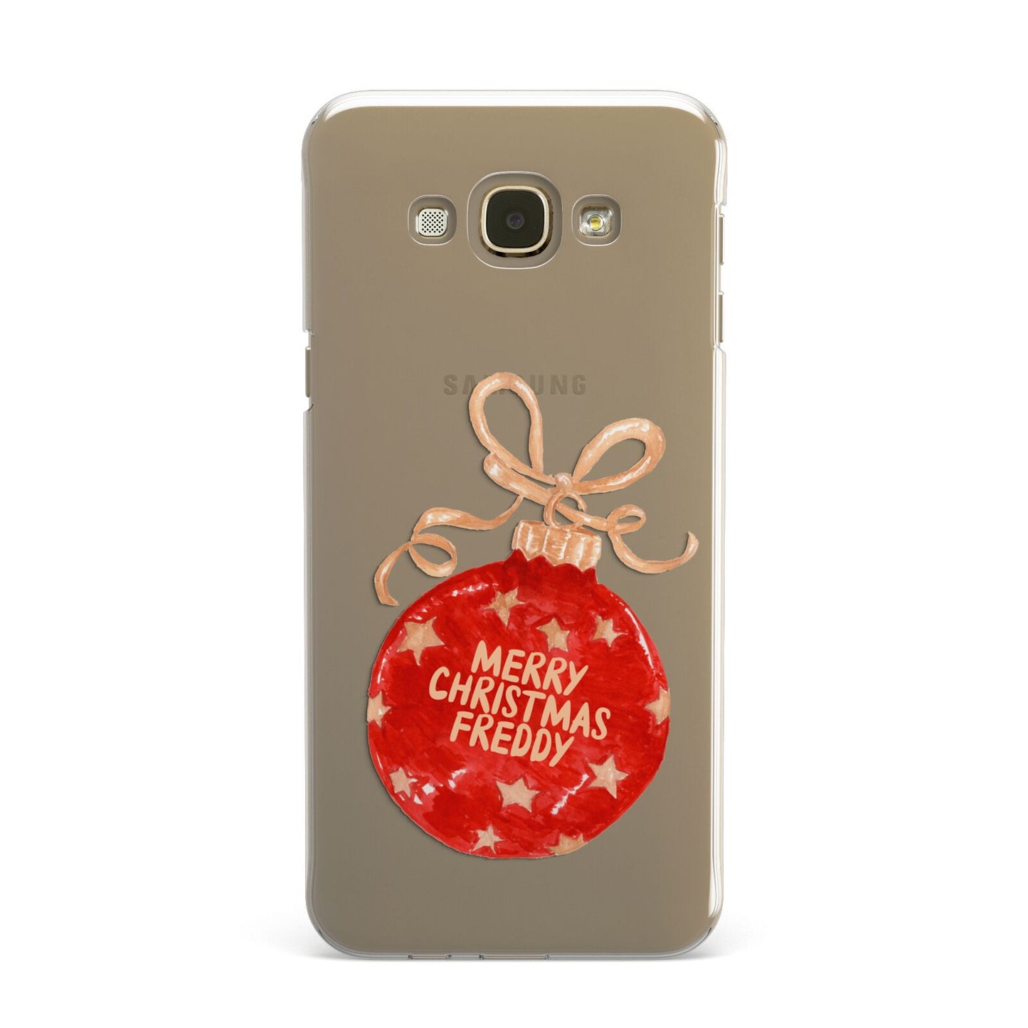 Christmas Bauble Personalised Samsung Galaxy A8 Case