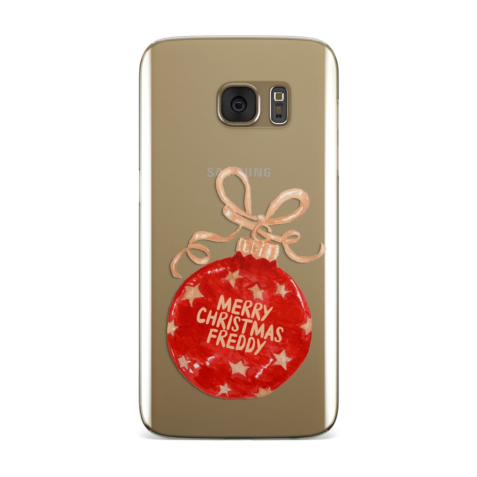 Christmas Bauble Personalised Samsung Galaxy Case