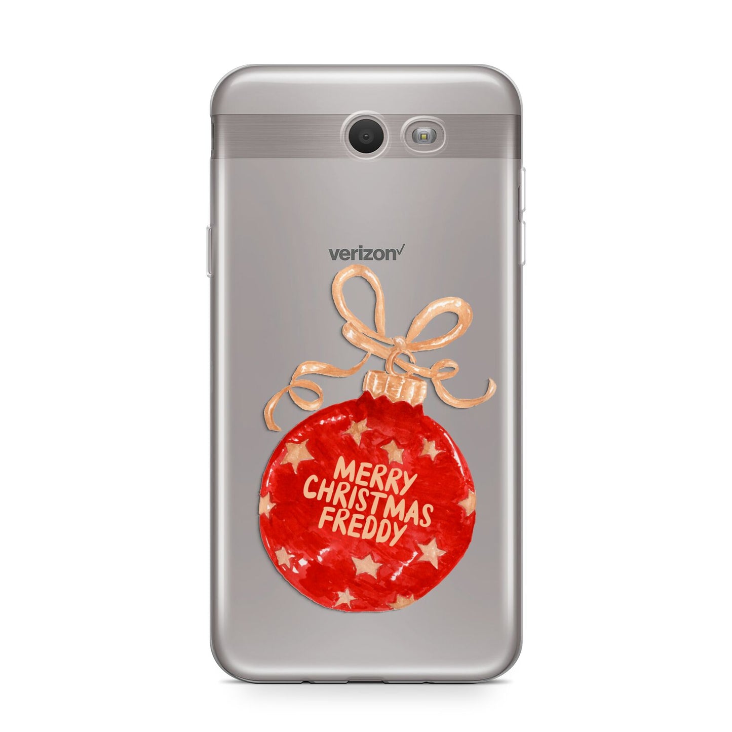 Christmas Bauble Personalised Samsung Galaxy J7 2017 Case