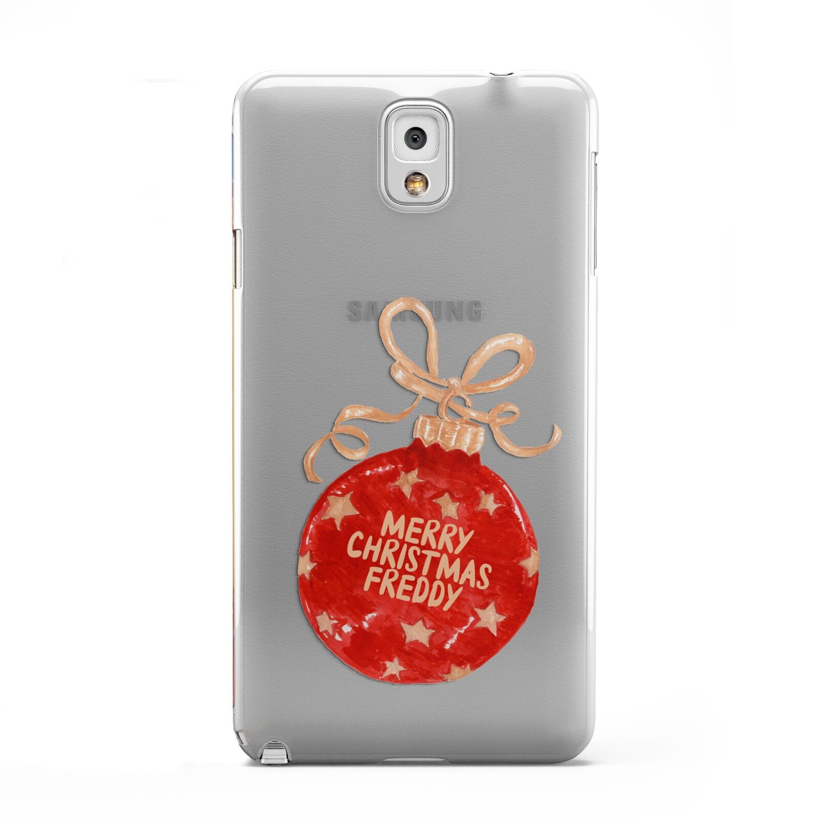 Christmas Bauble Personalised Samsung Galaxy Note 3 Case