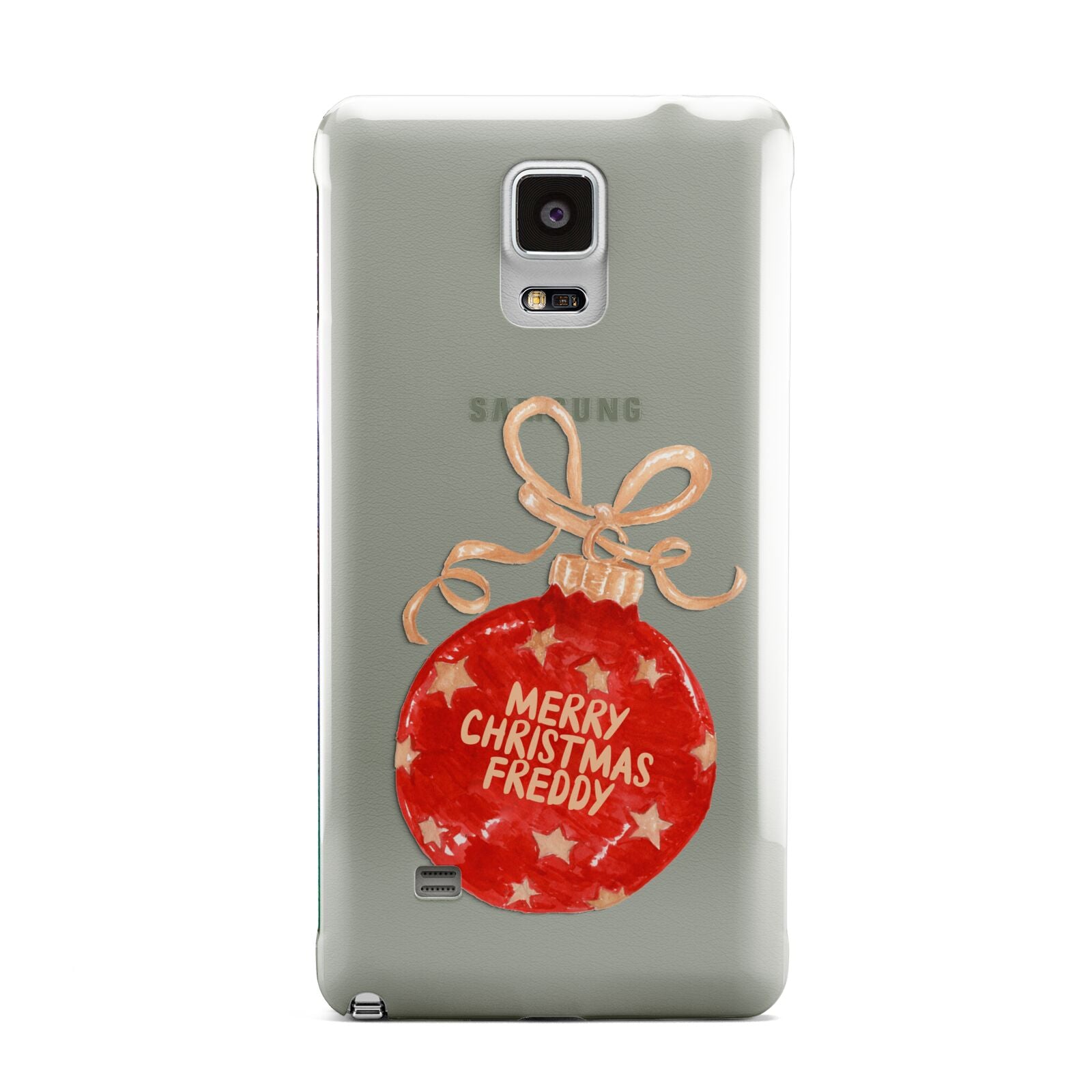 Christmas Bauble Personalised Samsung Galaxy Note 4 Case