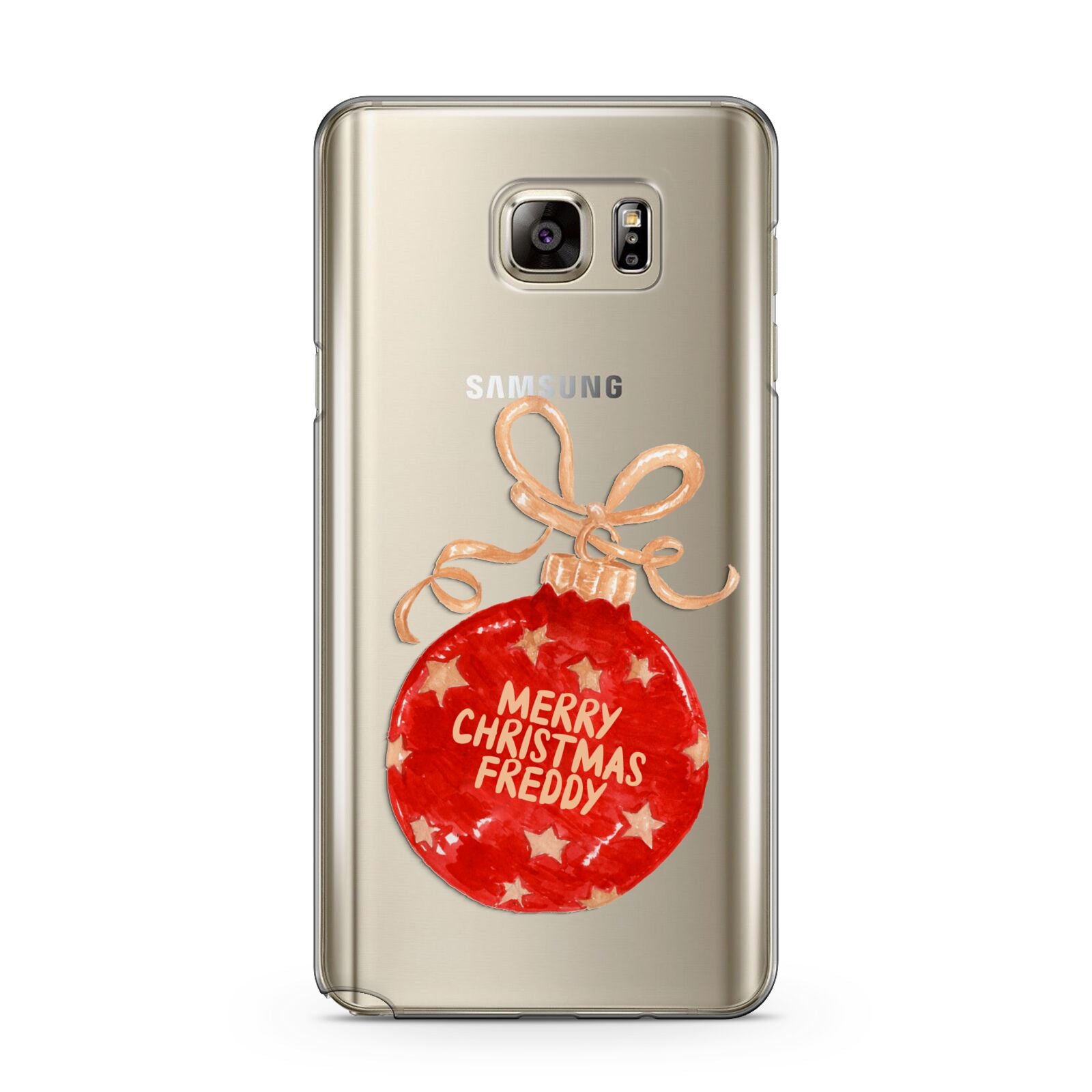 Christmas Bauble Personalised Samsung Galaxy Note 5 Case