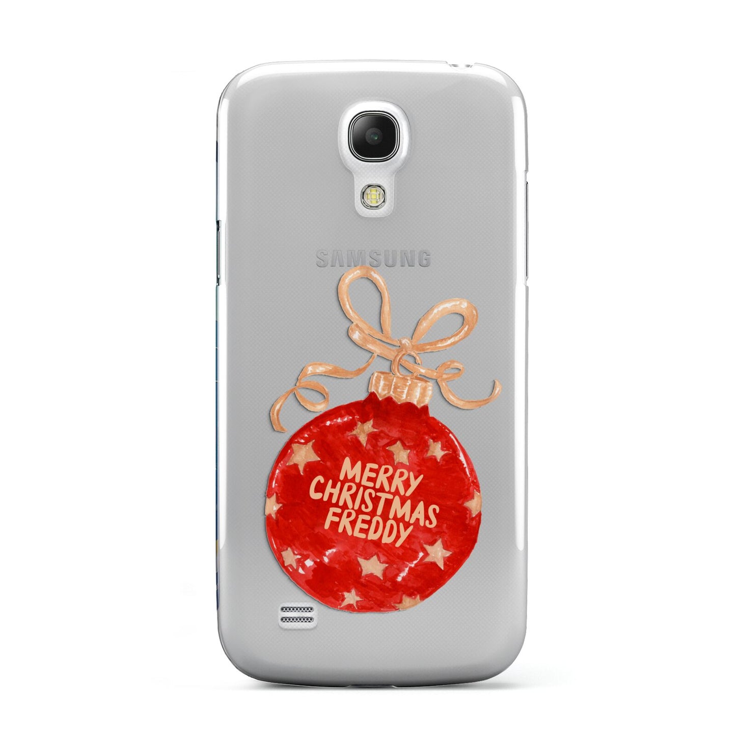 Christmas Bauble Personalised Samsung Galaxy S4 Mini Case