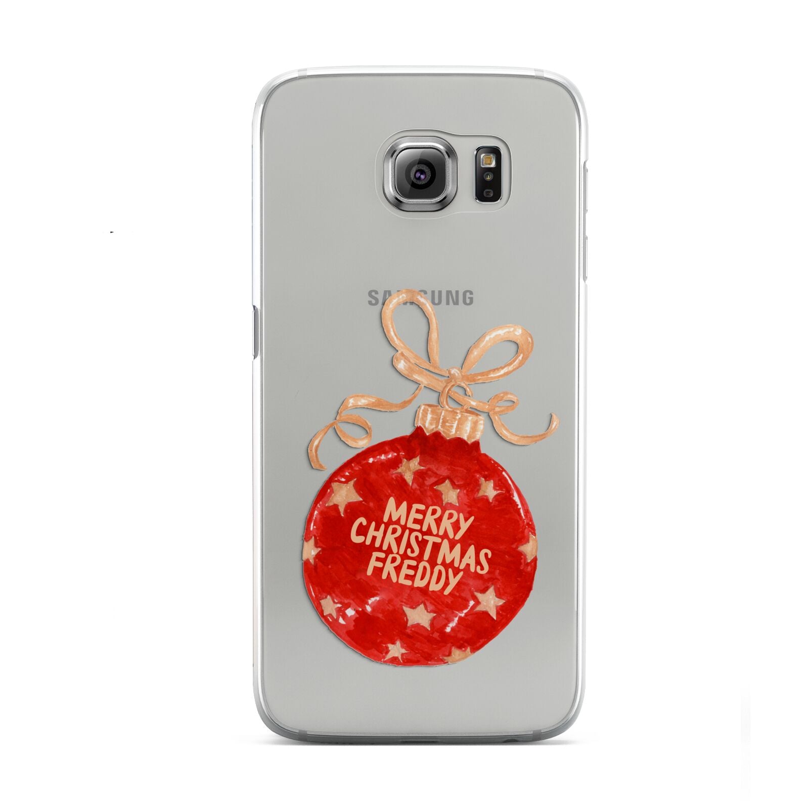 Christmas Bauble Personalised Samsung Galaxy S6 Case