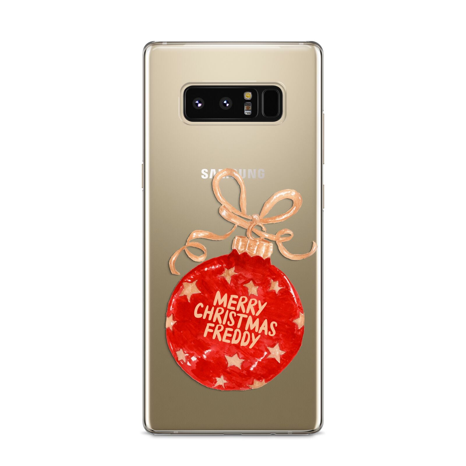 Christmas Bauble Personalised Samsung Galaxy S8 Case