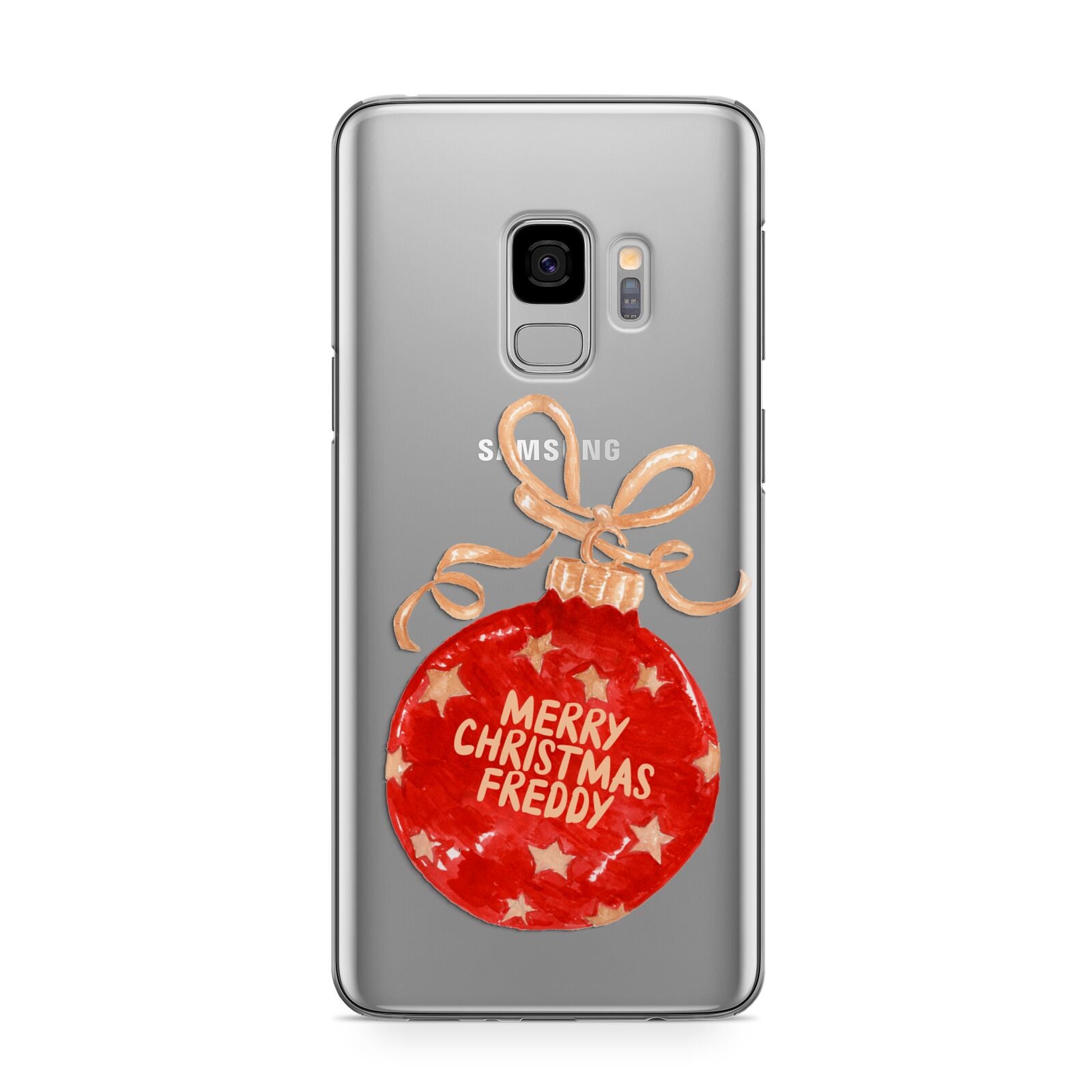 Christmas Bauble Personalised Samsung Galaxy S9 Case