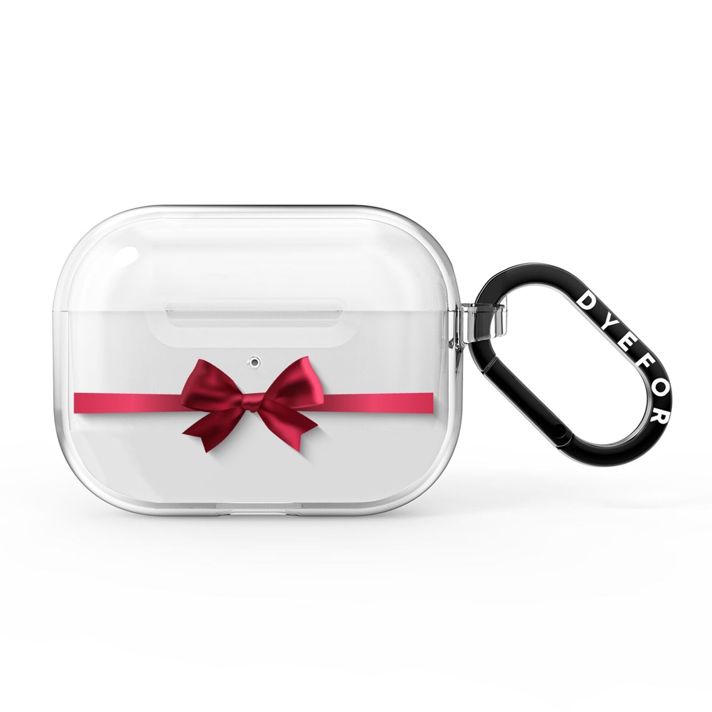 Christmas Bow AirPods Pro Clear Case