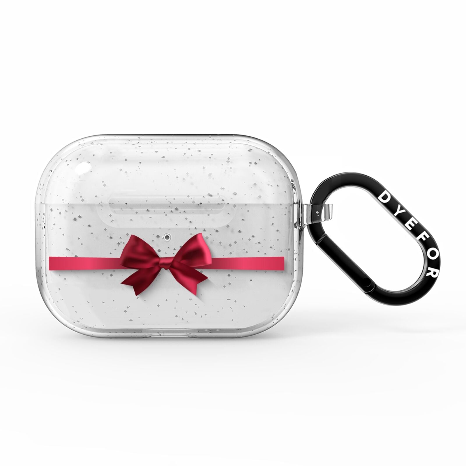 Christmas Bow AirPods Pro Glitter Case