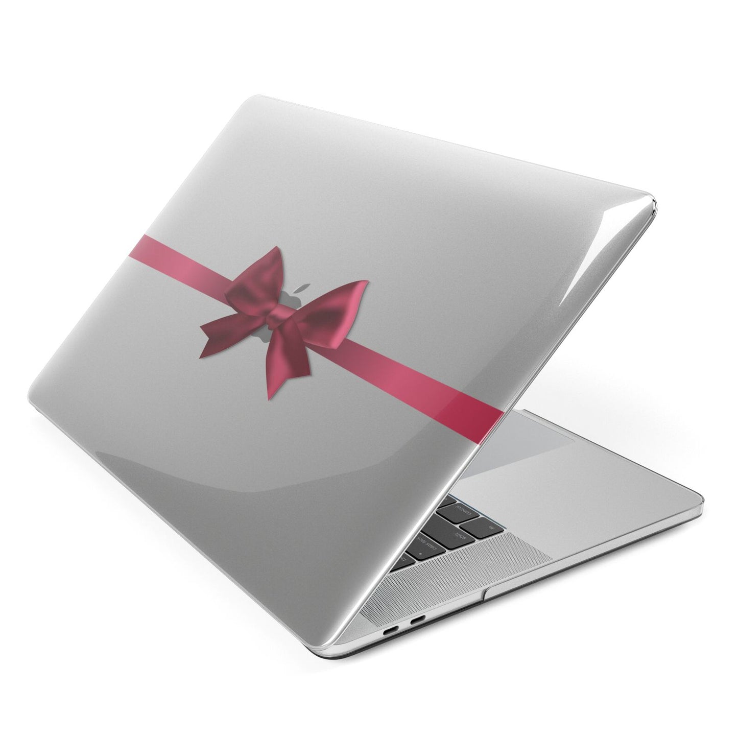 Christmas Bow Apple MacBook Case Side View