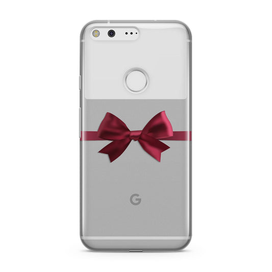 Christmas Bow Google Pixel Case