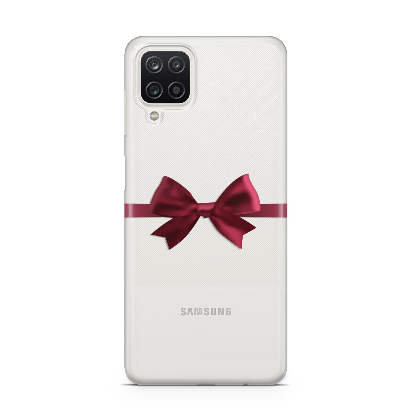 Christmas Bow Samsung A12 Case