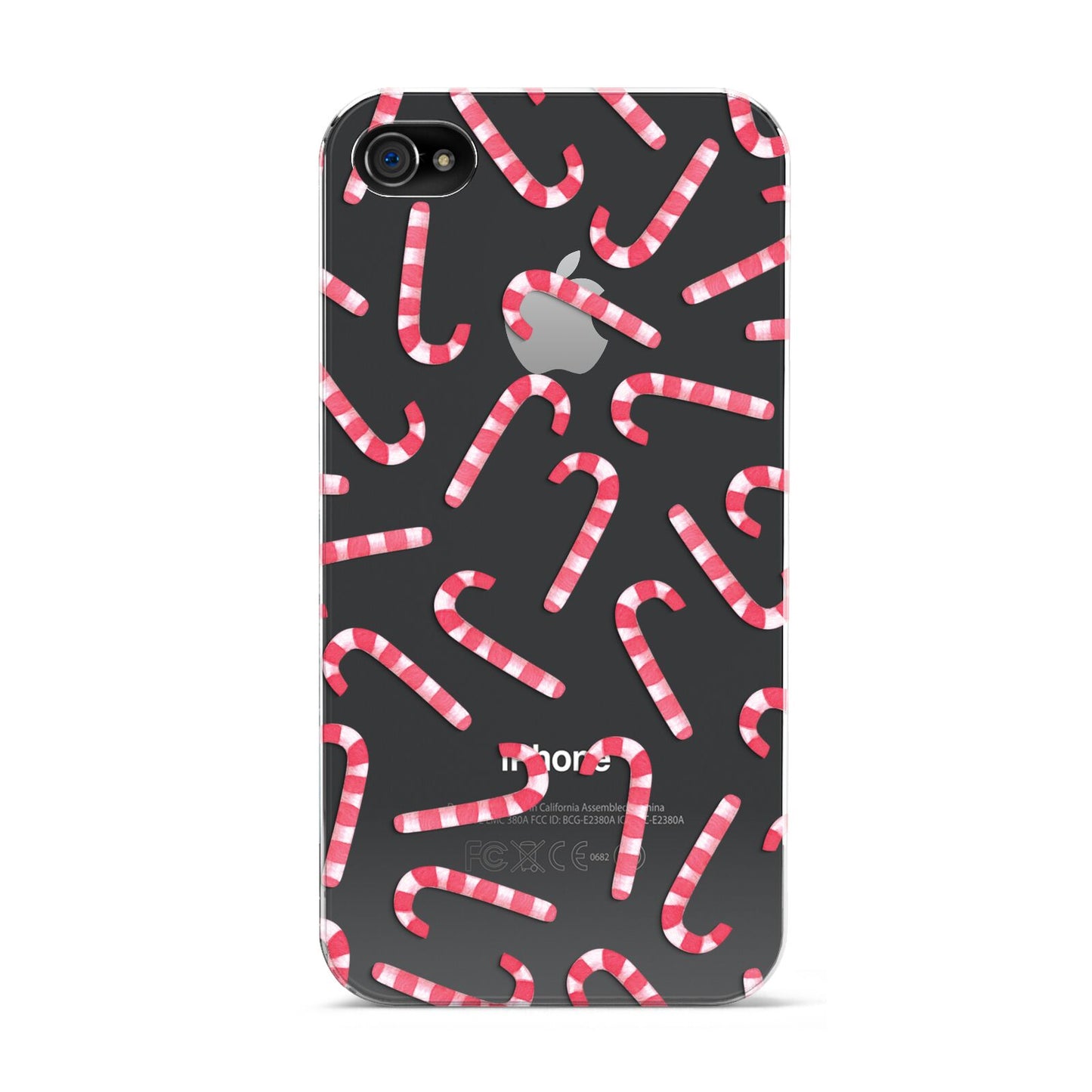 Christmas Candy Cane Apple iPhone 4s Case