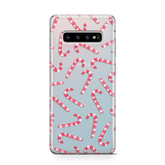 Christmas Candy Cane Protective Samsung Galaxy Case