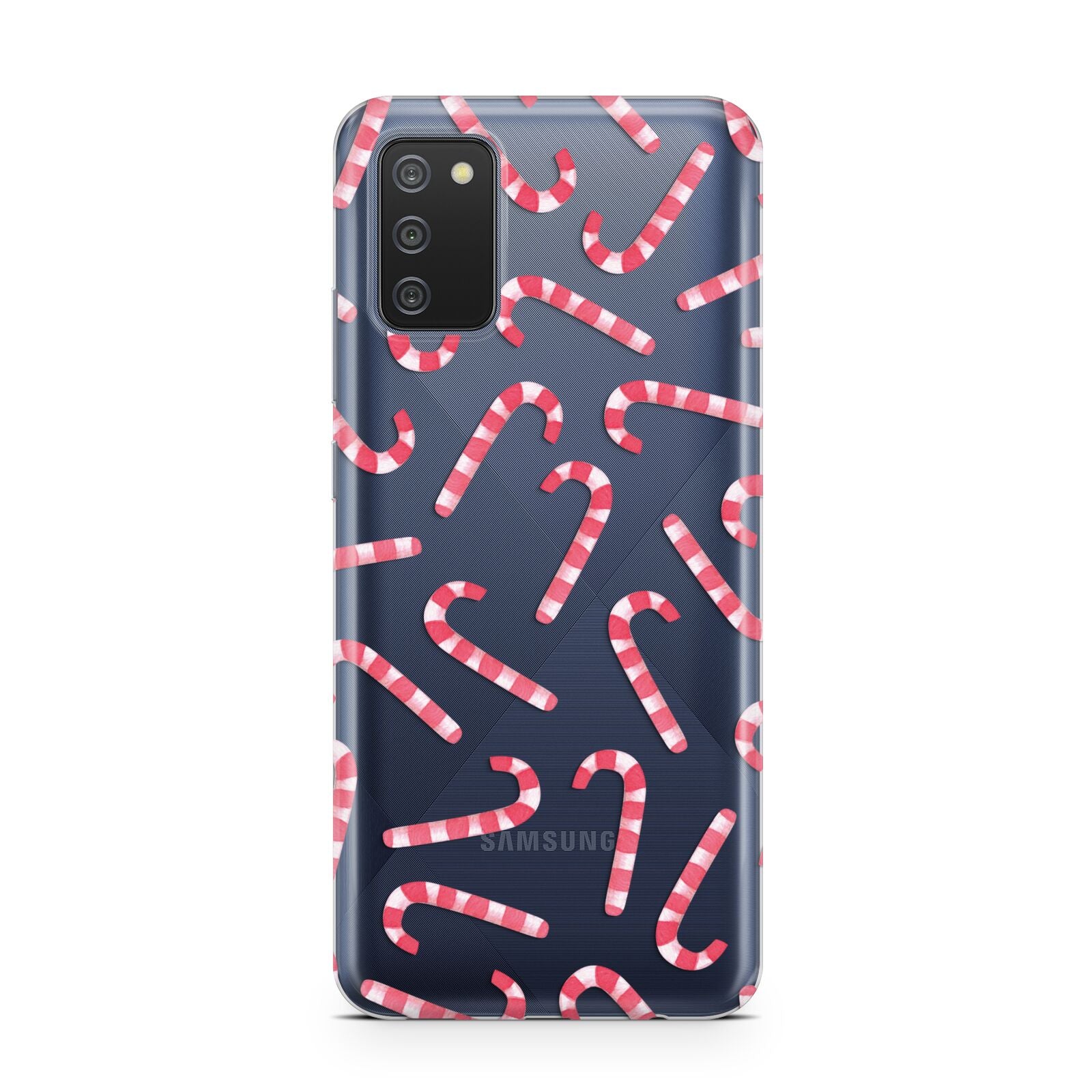 Christmas Candy Cane Samsung A02s Case