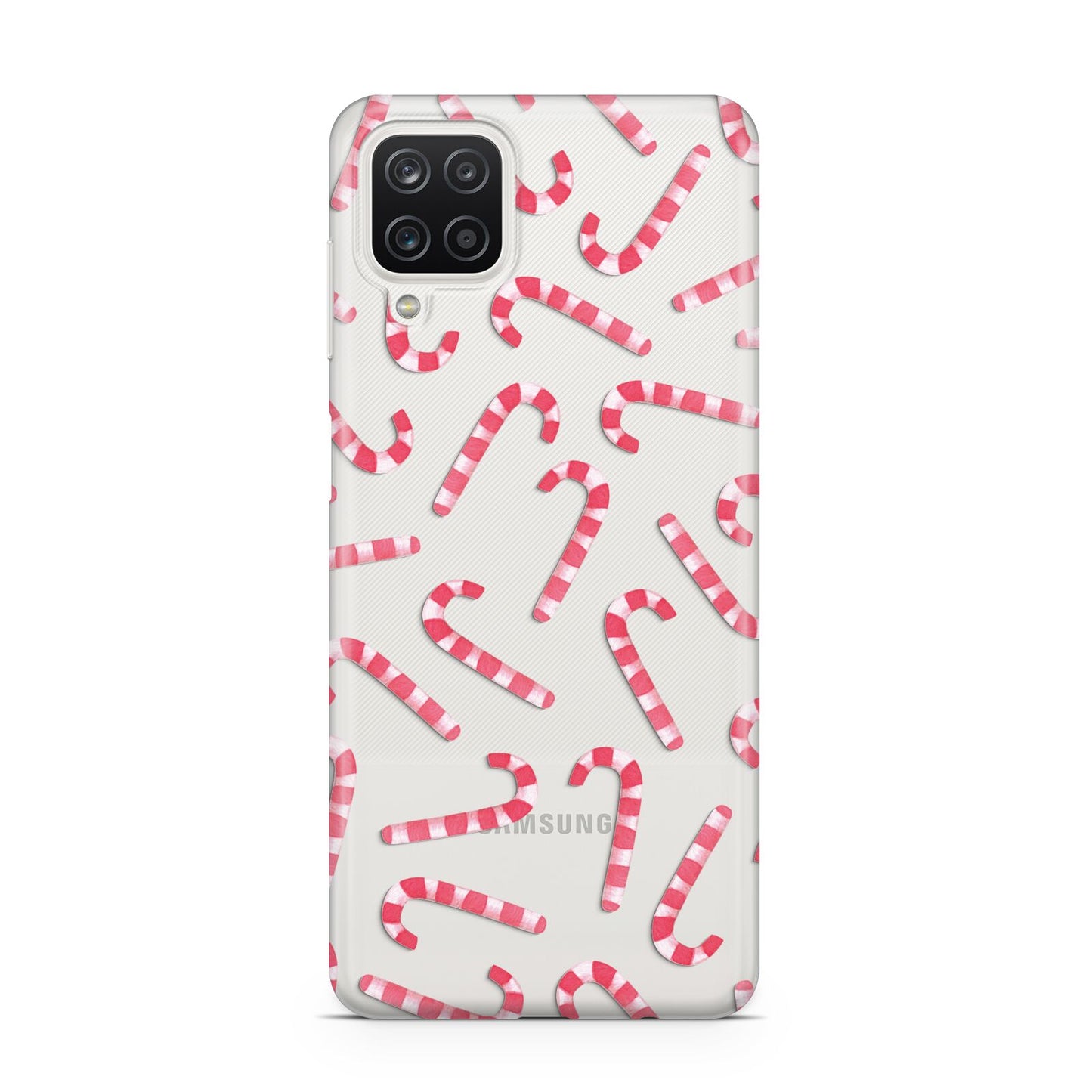 Christmas Candy Cane Samsung A12 Case