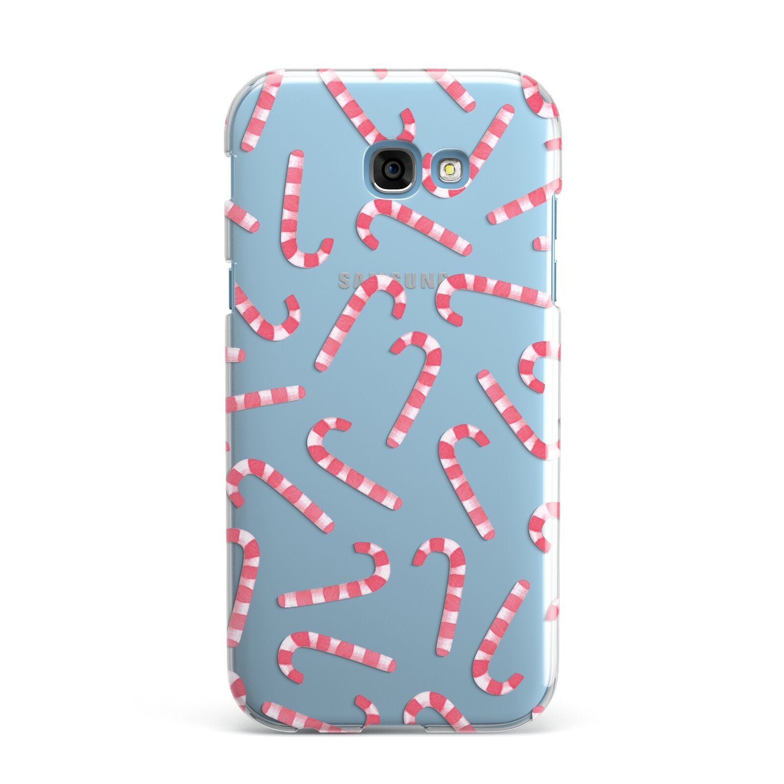 Christmas Candy Cane Samsung Galaxy A7 2017 Case