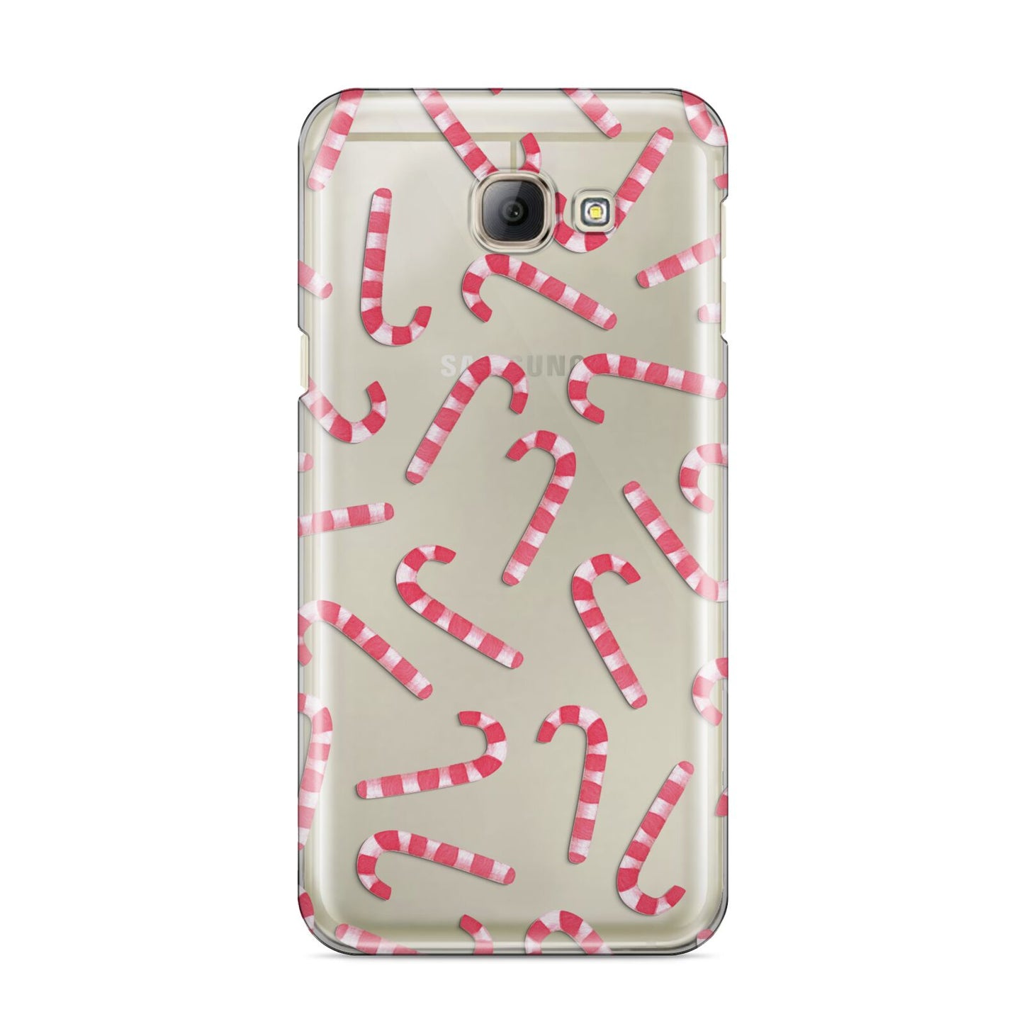 Christmas Candy Cane Samsung Galaxy A8 2016 Case