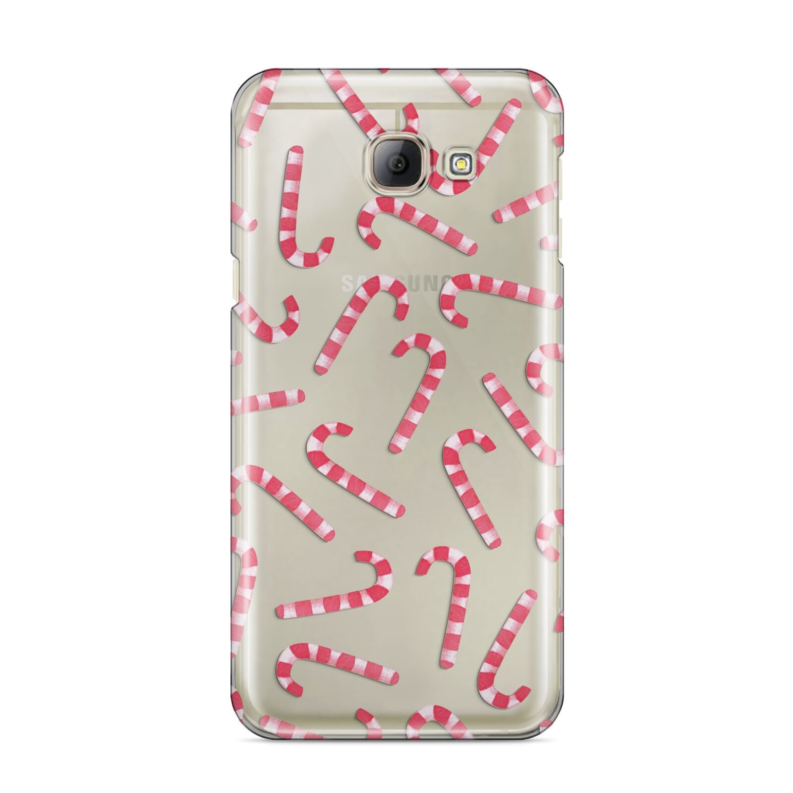 Christmas Candy Cane Samsung Galaxy A8 2016 Case