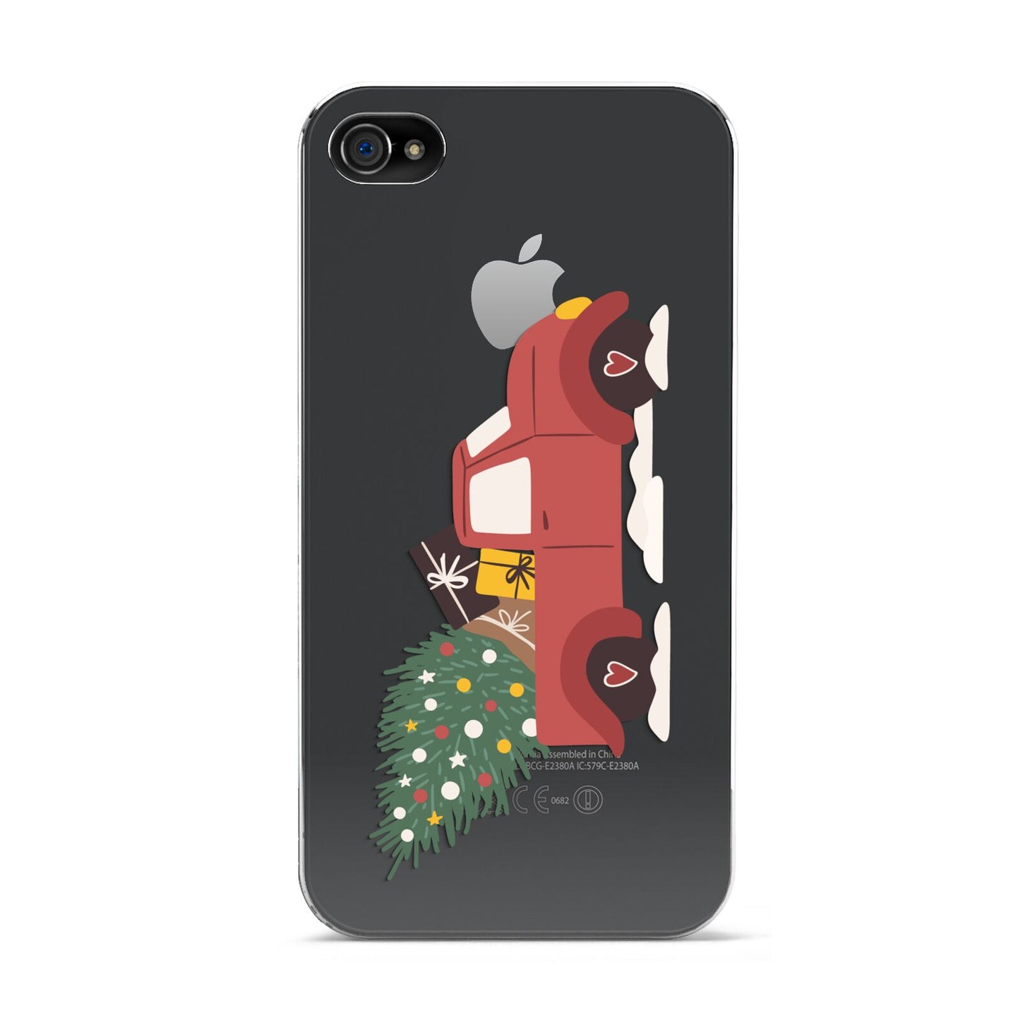 Christmas Car Apple iPhone 4s Case