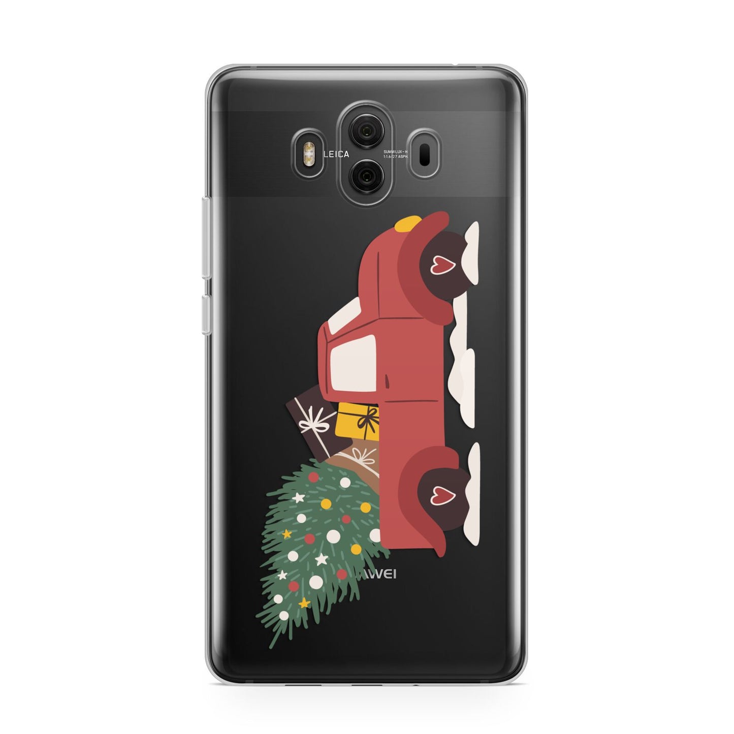 Christmas Car Huawei Mate 10 Protective Phone Case