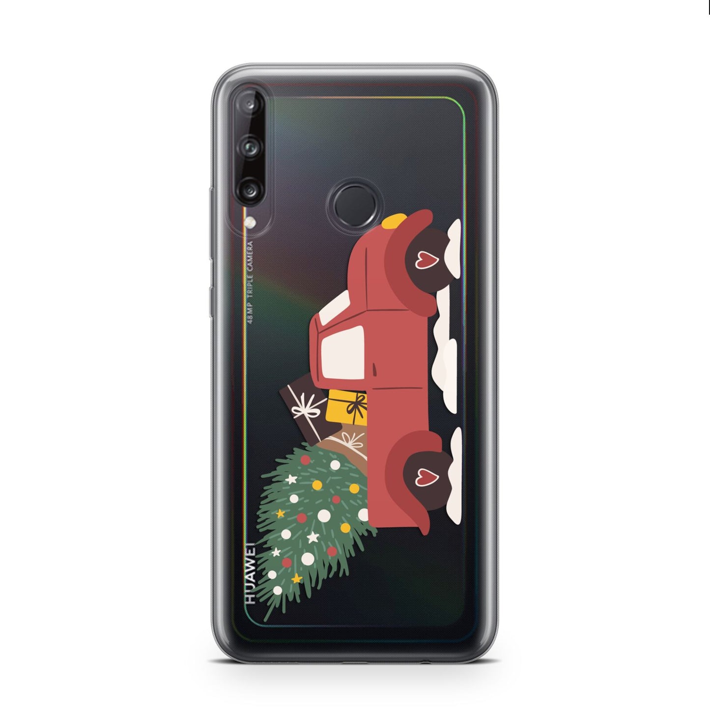 Christmas Car Huawei P40 Lite E Phone Case