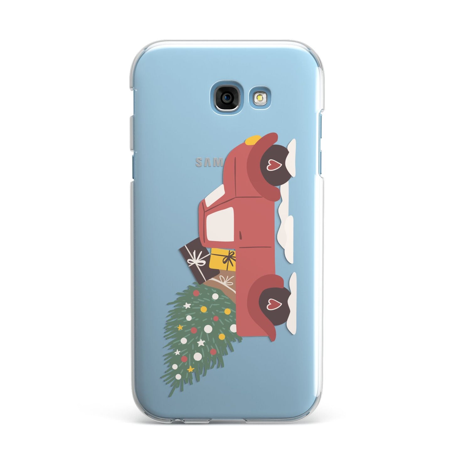 Christmas Car Samsung Galaxy A7 2017 Case