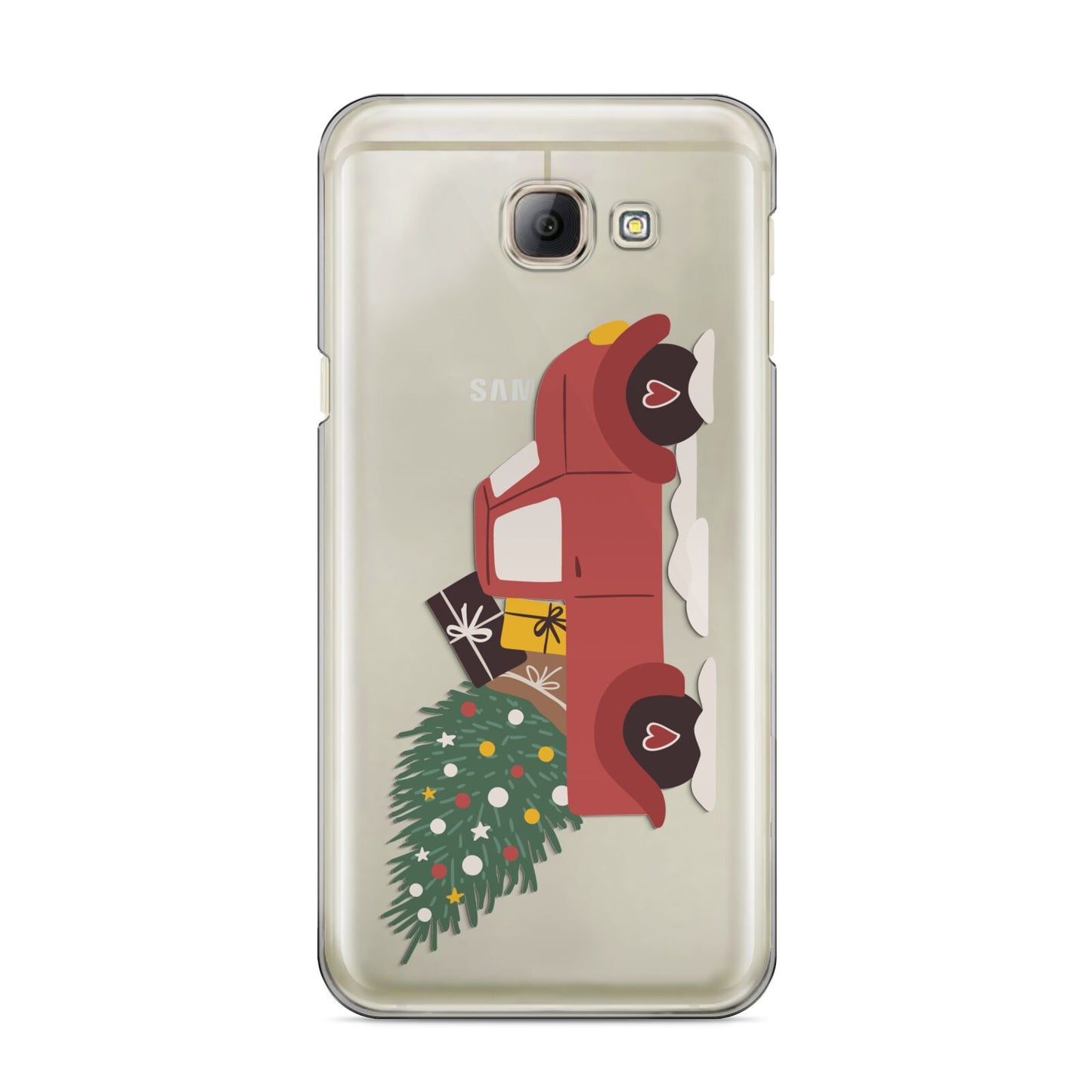 Christmas Car Samsung Galaxy A8 2016 Case