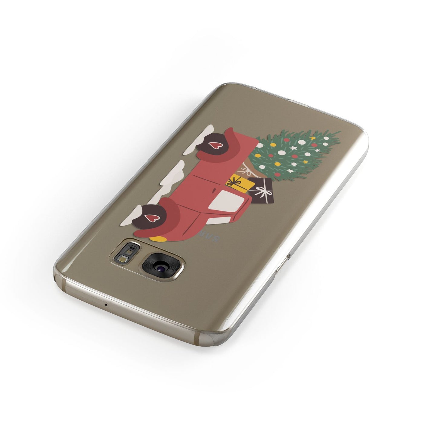 Christmas Car Samsung Galaxy Case Front Close Up