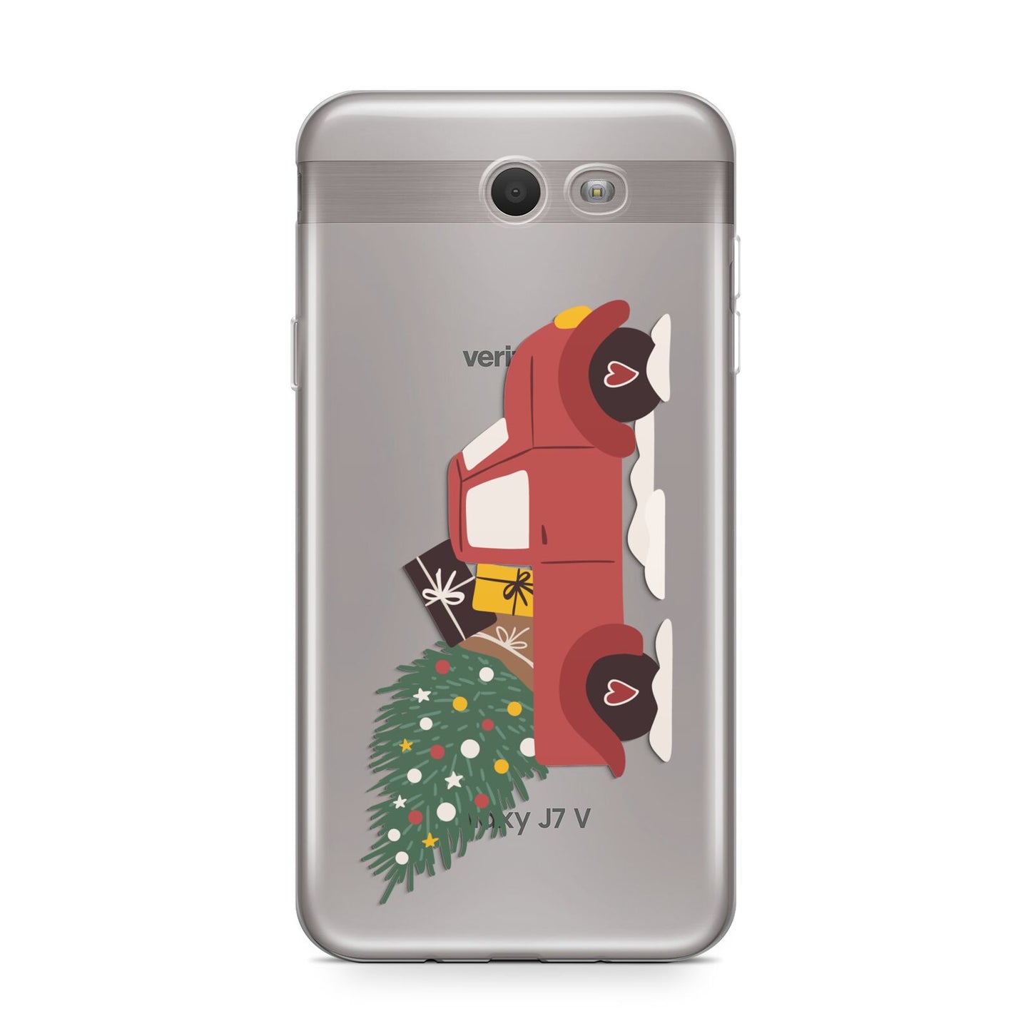 Christmas Car Samsung Galaxy J7 2017 Case