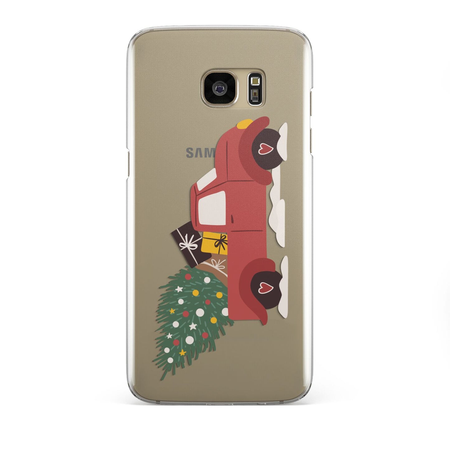Christmas Car Samsung Galaxy S7 Edge Case