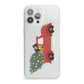 Christmas Car iPhone 13 Pro Max Clear Bumper Case