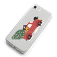 Christmas Car iPhone 8 Bumper Case on Silver iPhone Alternative Image