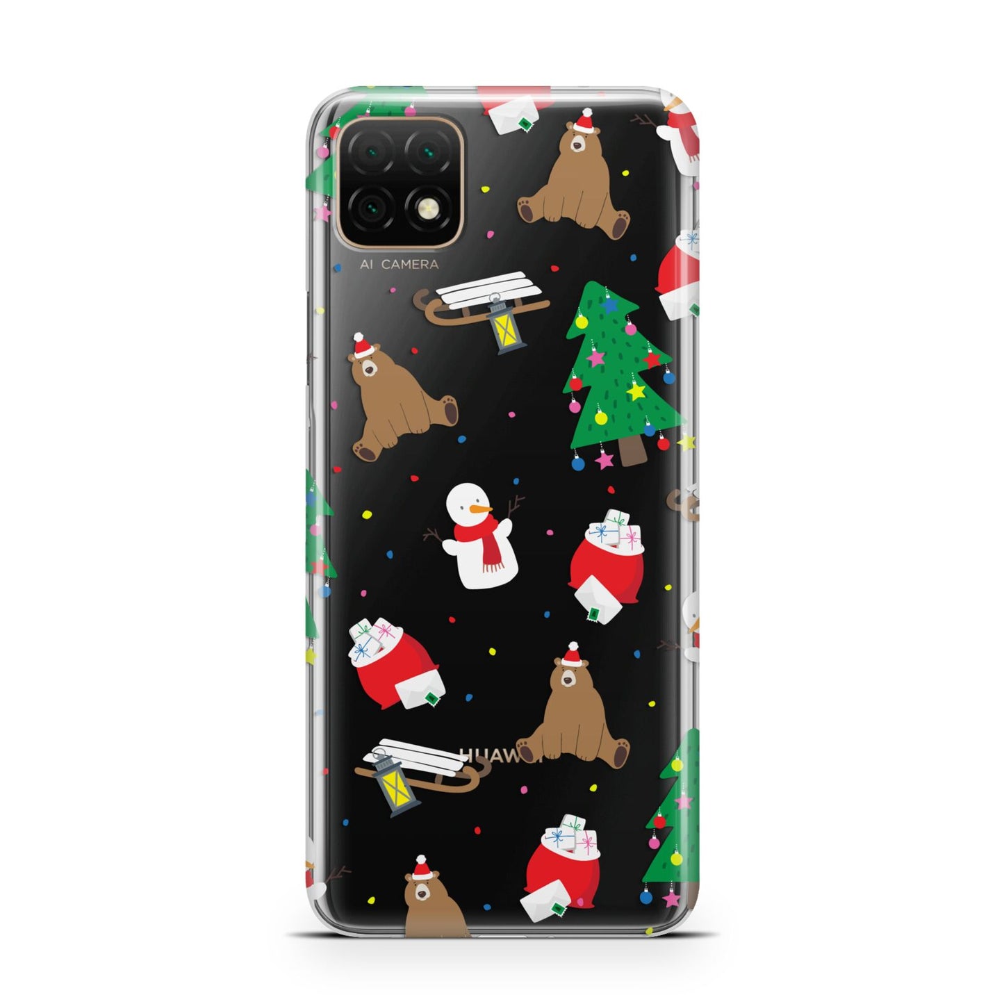 Christmas Clear Huawei Enjoy 20 Phone Case