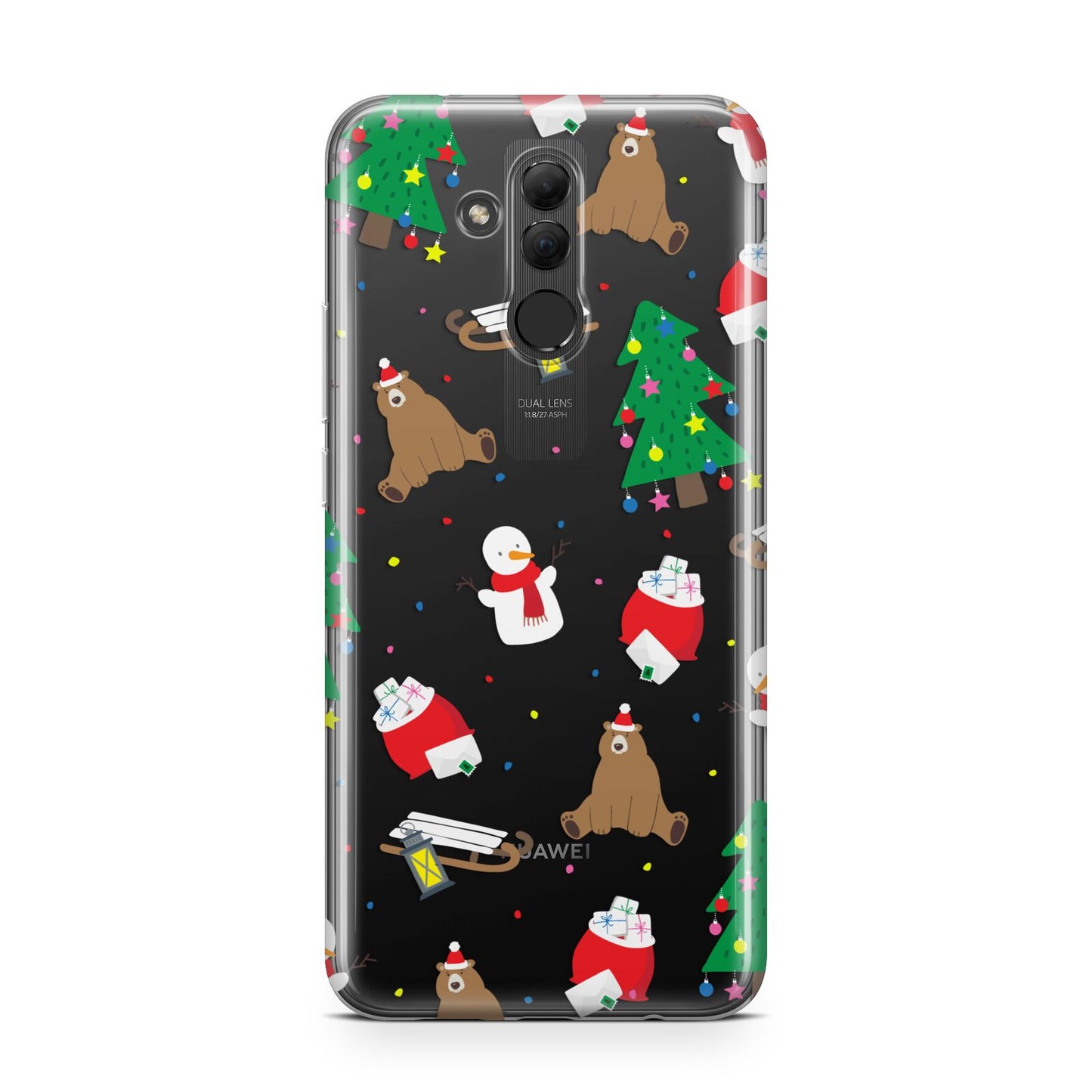 Christmas Clear Huawei Mate 20 Lite