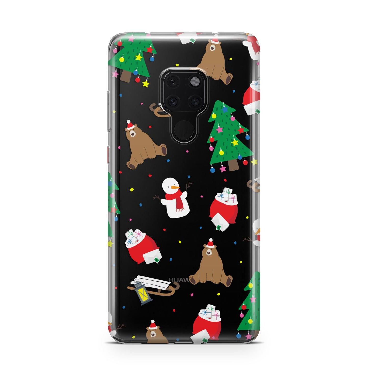 Christmas Clear Huawei Mate 20 Phone Case